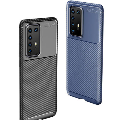 Huawei P40 Pro Case Zore Negro Silicon Cover - 2