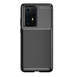 Huawei P40 Pro Case Zore Negro Silicon Cover - 3