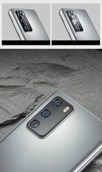 Huawei P40 Zore Kamera Lens Koruyucu Cam Filmi - 7