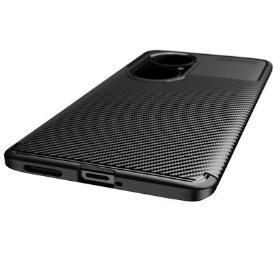 Huawei P50 Pro Case Zore Negro Silicon Cover - 6