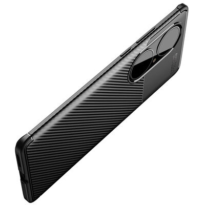 Huawei P50 Pro Case Zore Negro Silicon Cover - 7