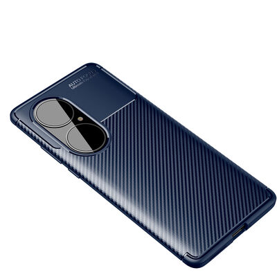 Huawei P50 Pro Case Zore Negro Silicon Cover - 12