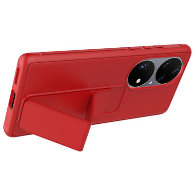 Huawei P50 Pro Case Zore Qstand Cover - 2