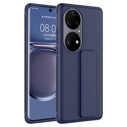 Huawei P50 Pro Case Zore Qstand Cover - 5