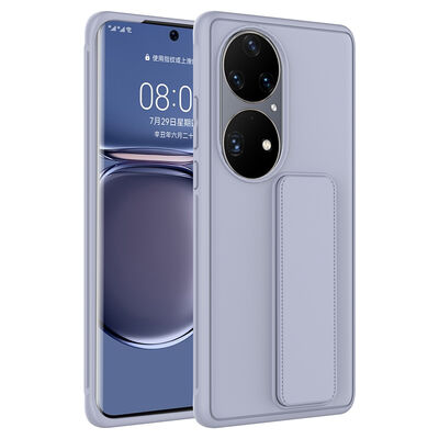 Huawei P50 Pro Case Zore Qstand Cover - 9
