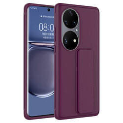 Huawei P50 Pro Case Zore Qstand Cover - 11