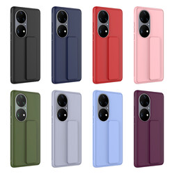 Huawei P50 Pro Case Zore Qstand Cover - 3