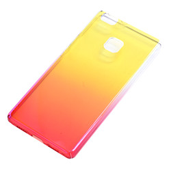 Huawei P9 Lite Case Zore Renkli Transparan Cover - 1