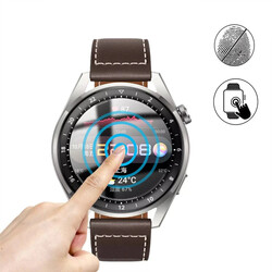 Huawei Watch 3 Pro Zore PMMA Pet Saat Ekran Koruyucu - 2