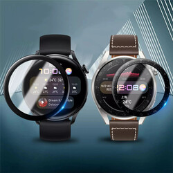 Huawei Watch 3 Pro Zore PMMA Pet Saat Ekran Koruyucu - 3
