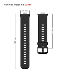 Huawei Watch Fit KRD-43 Silikon Kordon - 4