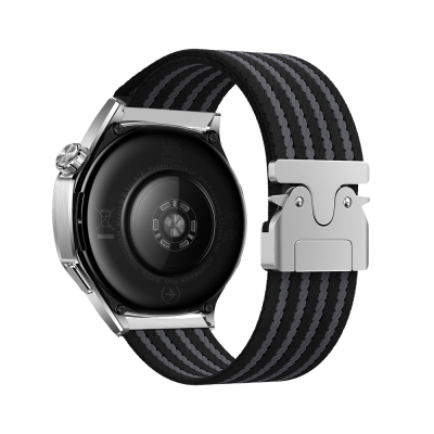 Huawei Watch GT 3 42mm Zore KRD-133 22mm Naylon Kumaş Hasır Örgülü Kordon - 2