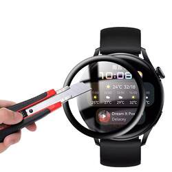 Huawei Watch GT 3 42mm Zore PMMA Pet Saat Ekran Koruyucu - 4