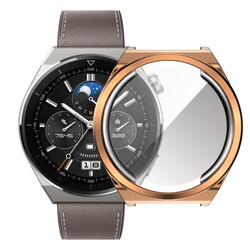 Huawei Watch GT 3 Pro 43mm Zore Watch Gard 02 Koruyucu Silikon - 1