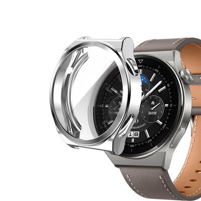 Huawei Watch GT 3 Pro 43mm Zore Watch Gard 02 Koruyucu Silikon - 11