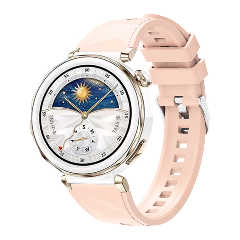 Huawei Watch GT 5 Pro 42mm Zore KRD-129 Silikon Kordon Strap Kayış - 7