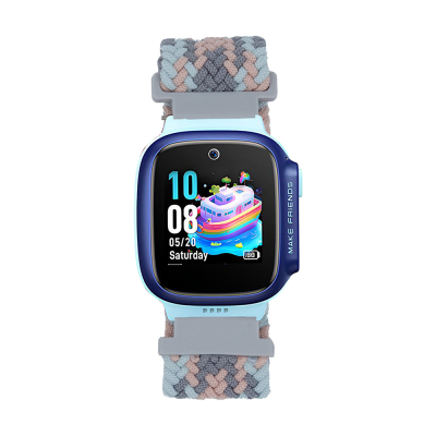 Huawei Watch GT 5 Pro 42mm Zore KRD-139 Çocuklara Özel Örgü Kordon - 5