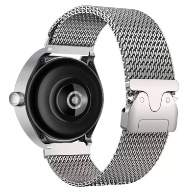 Huawei Watch GT 5 Pro 46mm Zore KRD-100 22mm Titanium Mesh Strap - 4