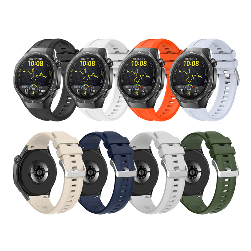 Huawei Watch GT 5 Pro 46mm Zore KRD-130 Silikon Kordon Strap Kayış - 55