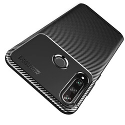 Huawei Y6P Case Zore Negro Silicon Cover - 5