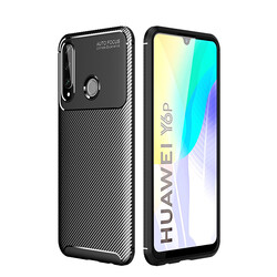 Huawei Y6P Case Zore Negro Silicon Cover - 13