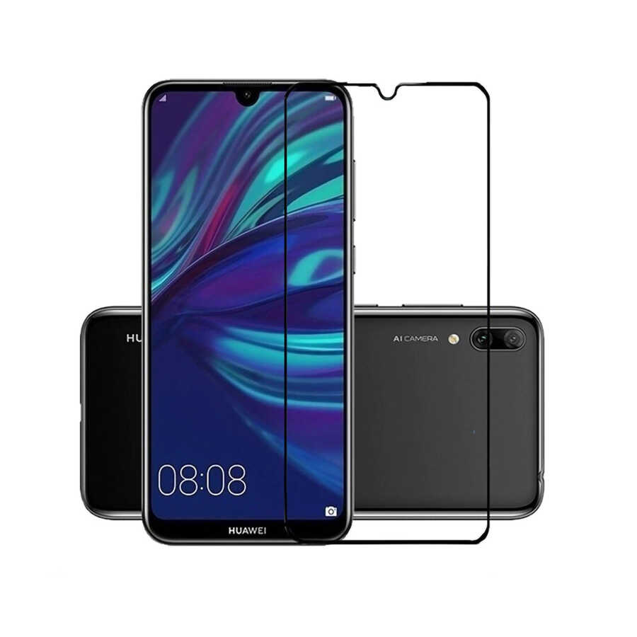 Huawei Y6S 2019 Davin 5D Cam Ekran Koruyucu - 7