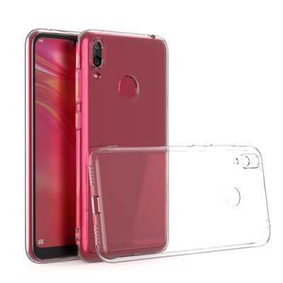Huawei Y7 Prime 2019 Case Zore Kamera Korumalı Süper Silikon Cover - 1