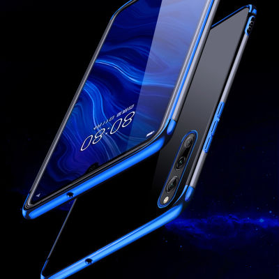 Huawei Y9 Prime 2019 Kılıf Zore Dört Köşeli Lazer Silikon Kapak - 8