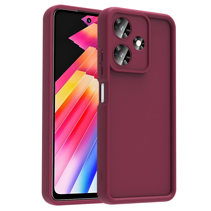 İnfinix Hot 30İ Kılıf Kamera Korumalı Zore Ananas Kapak - 4