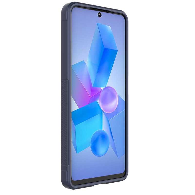 Infinix Hot 40 Case Flexible TPU Hollow Back Surface Design Zore Etnik Silicone Cover - 11