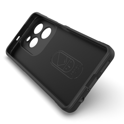 İnfinix Hot 40 Kılıf Esnek TPU Oyuklu Arka Yüzey Tasarımlı Zore Etnik Silikon Kapak - 14