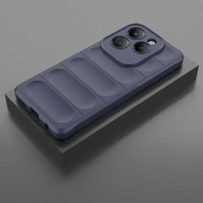 Infinix Hot 40 Pro Case Flexible TPU Hollow Back Surface Design Zore Etnik Silicone Cover - 27
