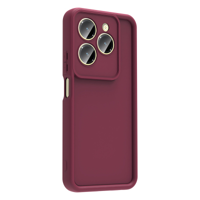 İnfinix Hot 40 Pro Kılıf Kamera Korumalı Zore Ananas Kapak - 6