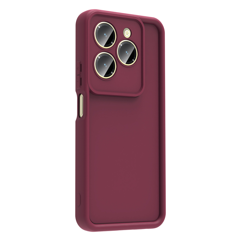 İnfinix Hot 40 Pro Kılıf Kamera Korumalı Zore Ananas Kapak - 6