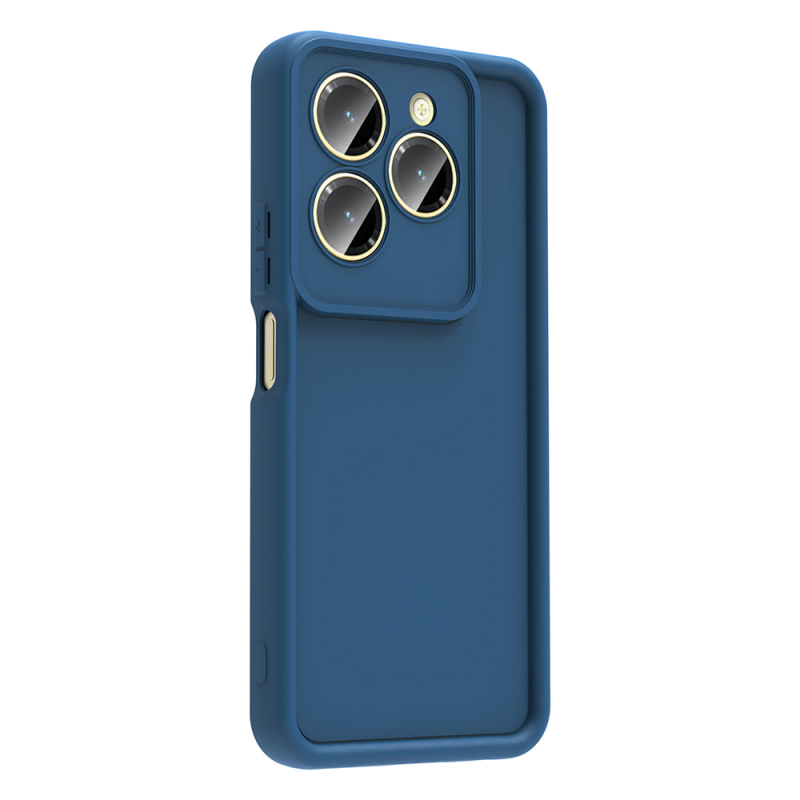 İnfinix Hot 40 Pro Kılıf Kamera Korumalı Zore Ananas Kapak - 8