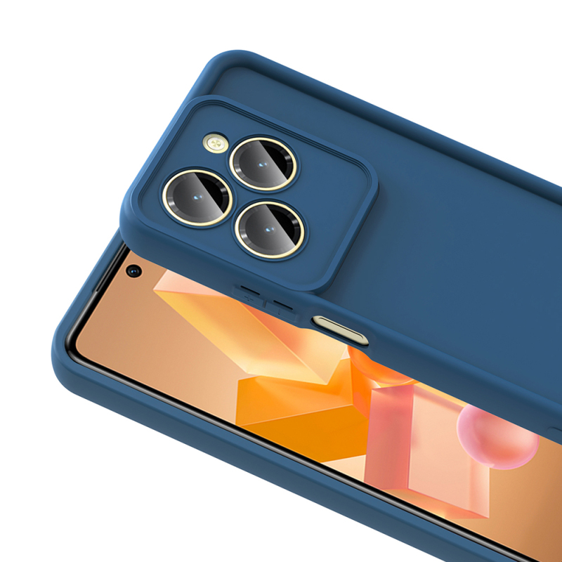 İnfinix Hot 40 Pro Kılıf Kamera Korumalı Zore Ananas Kapak - 9