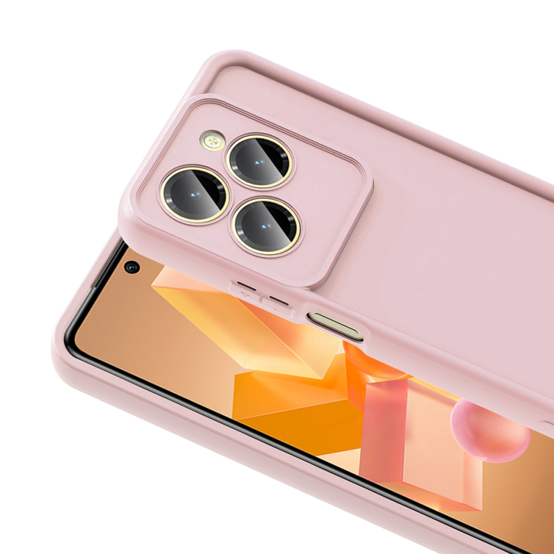 İnfinix Hot 40 Pro Kılıf Kamera Korumalı Zore Ananas Kapak - 13