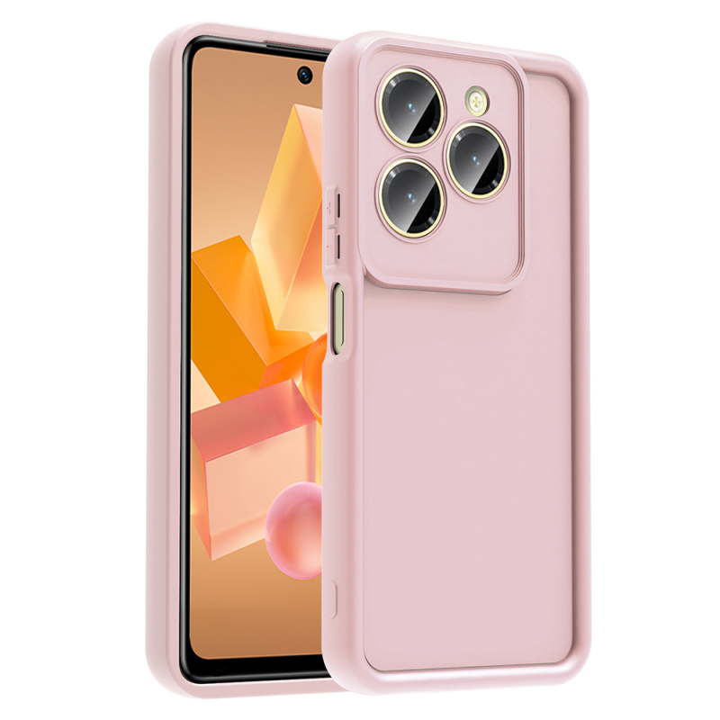 İnfinix Hot 40 Pro Kılıf Kamera Korumalı Zore Ananas Kapak - 5