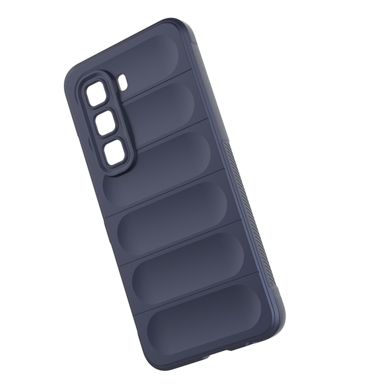 Infinix Hot 50 4G Case Flexible TPU Hollow Back Surface Design Zore Ethnic Silicone Cover - 17