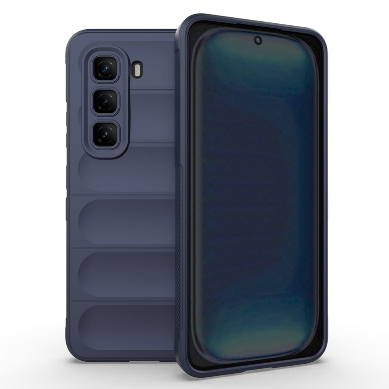 İnfinix Hot 50 4G Kılıf Esnek TPU Oyuklu Arka Yüzey Tasarımlı Zore Etnik Silikon Kapak - 4