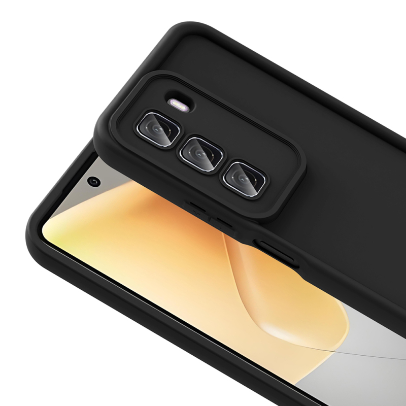 İnfinix Hot 50 4G Kılıf Kamera Korumalı Zore Ananas Kapak - 7