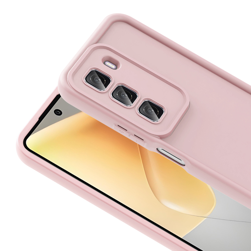 İnfinix Hot 50 4G Kılıf Kamera Korumalı Zore Ananas Kapak - 9