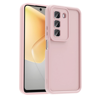 İnfinix Hot 50 4G Kılıf Kamera Korumalı Zore Ananas Kapak - 3