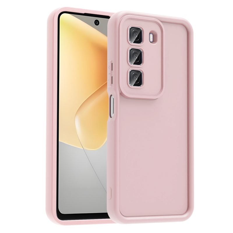 İnfinix Hot 50 4G Kılıf Kamera Korumalı Zore Ananas Kapak - 3