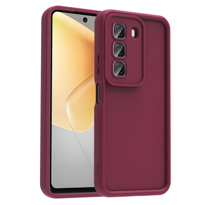 İnfinix Hot 50 4G Kılıf Kamera Korumalı Zore Ananas Kapak - 5