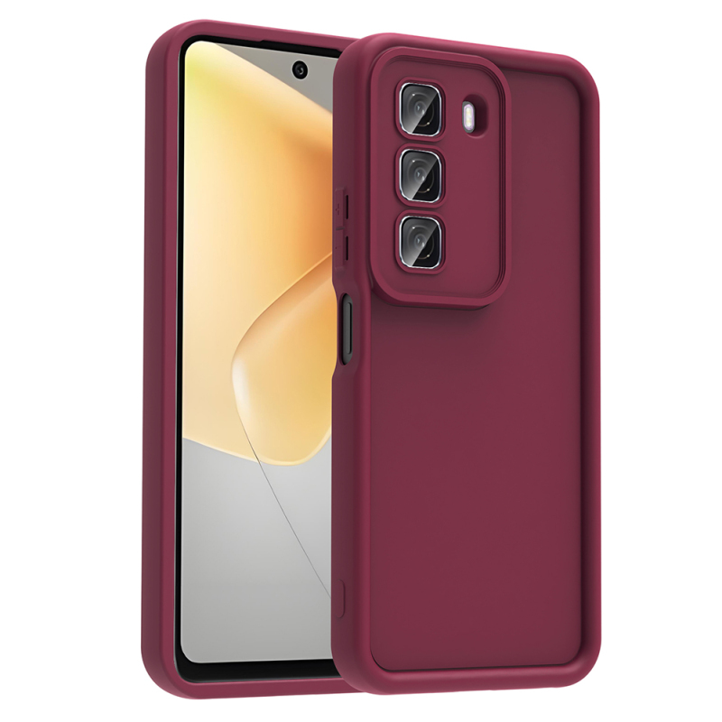 İnfinix Hot 50 4G Kılıf Kamera Korumalı Zore Ananas Kapak - 5