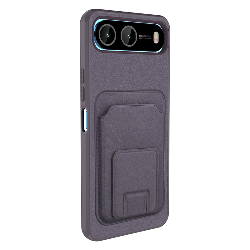 Infinix Hot 60i 5G Case with Card Holder TPU Zore Bikart Cover - 5