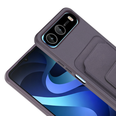 Infinix Hot 60i 5G Case with Card Holder TPU Zore Bikart Cover - 9