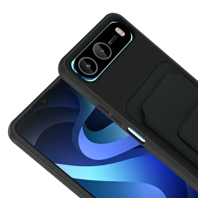 İnfinix Hot 60i 5G Kılıf Kartlıklı TPU Zore Bikart Kapak - 10