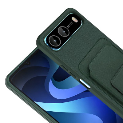İnfinix Hot 60i 5G Kılıf Kartlıklı TPU Zore Bikart Kapak - 11